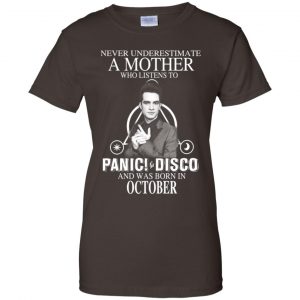 A Mother Who Listens To Panic at the Disco And Was Born In October T-Shirts, Hoodie, Tank 23