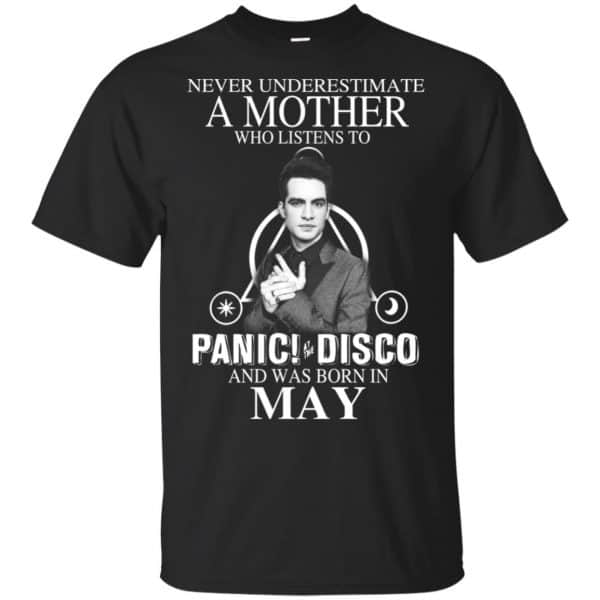A Mother Who Listens To Panic at the Disco And Was Born In May T-Shirts, Hoodie, Tank 3