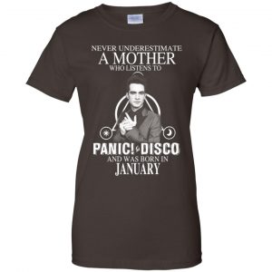 A Mother Who Listens To Panic at the Disco And Was Born In January T-Shirts, Hoodie, Tank 23