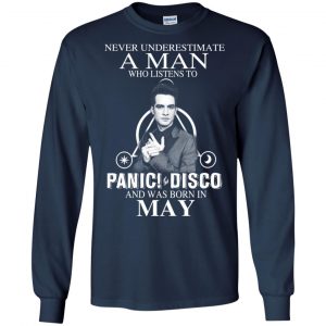 A Man Who Listens To Panic at the Disco And Was Born In May T-Shirts, Hoodie, Tank 19