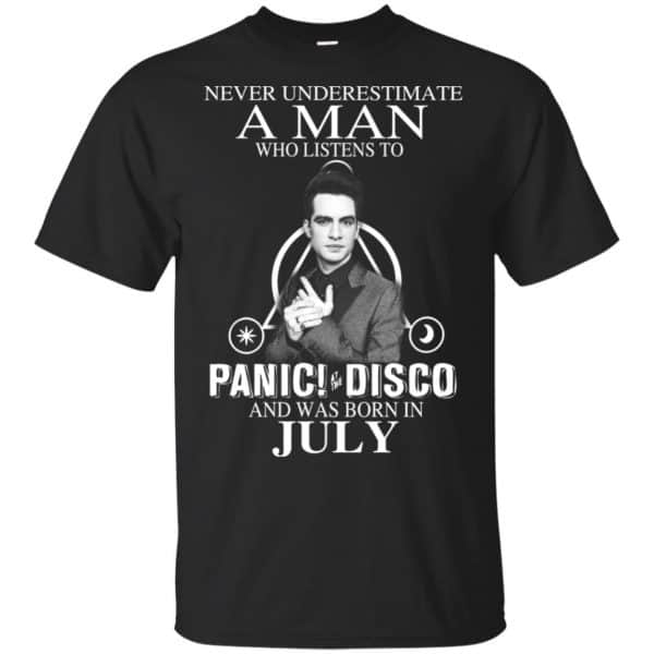 A Man Who Listens To Panic at the Disco And Was Born In July T-Shirts, Hoodie, Tank 3