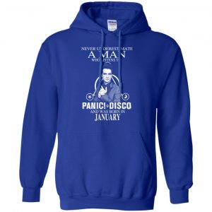 A Man Who Listens To Panic at the Disco And Was Born In January T-Shirts, Hoodie, Tank 23