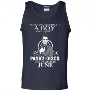 A Boy Who Listens To Panic at the Disco And Was Born In June T-Shirts, Hoodie, Tank 25