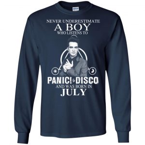 A Boy Who Listens To Panic at the Disco And Was Born In July T-Shirts, Hoodie, Tank 19