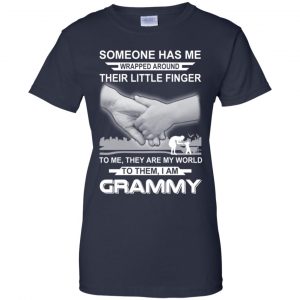 Someone Has Me Wrapped Around Their Little Finger To Me, I Am Grammy T-Shirts, Hoodie, Tank 23