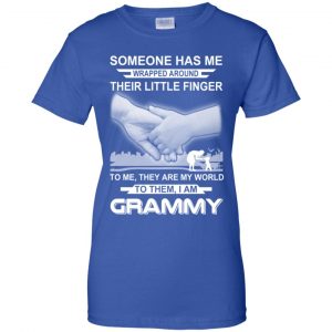 Someone Has Me Wrapped Around Their Little Finger To Me, I Am Grammy T-Shirts, Hoodie, Tank 24