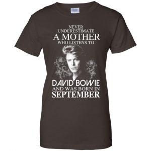 A Mother Who Listens To David Bowie And Was Born In September T-Shirts, Hoodie, Tank 23