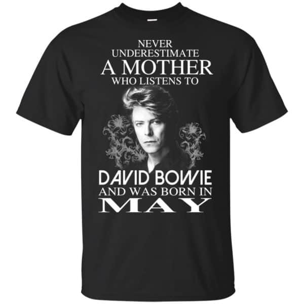 A Mother Who Listens To David Bowie And Was Born In May T-Shirts, Hoodie, Tank 3