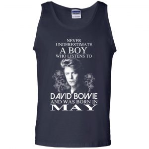 A Boy Who Listens To David Bowie And Was Born In May T-Shirts, Hoodie, Tank 25