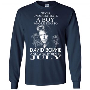 A Boy Who Listens To David Bowie And Was Born In July T-Shirts, Hoodie, Tank 19