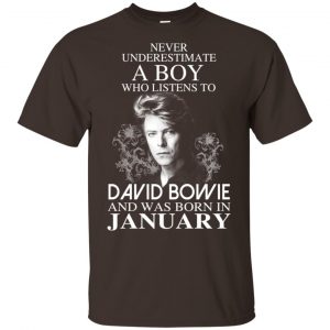 A Boy Who Listens To David Bowie And Was Born In January T-Shirts, Hoodie, Tank 17