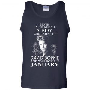 A Boy Who Listens To David Bowie And Was Born In January T-Shirts, Hoodie, Tank 25