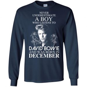 A Boy Who Listens To David Bowie And Was Born In December T-Shirts, Hoodie, Tank 19