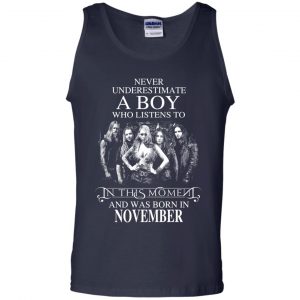 A Boy Who Listens To In This Moment And Was Born In November T-Shirts, Hoodie, Tank 25