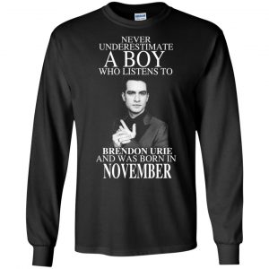 A Boy Who Listens To Brendon Urie And Was Born In November T-Shirts, Hoodie, Tank 18