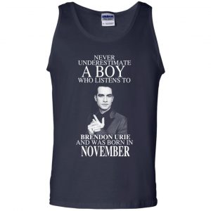 A Boy Who Listens To Brendon Urie And Was Born In November T-Shirts, Hoodie, Tank 25