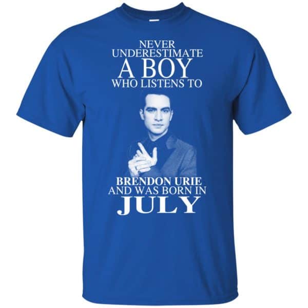A Boy Who Listens To Brendon Urie And Was Born In July T-Shirts, Hoodie, Tank 4