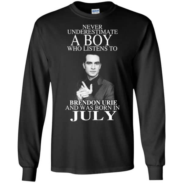 A Boy Who Listens To Brendon Urie And Was Born In July T-Shirts, Hoodie, Tank 7