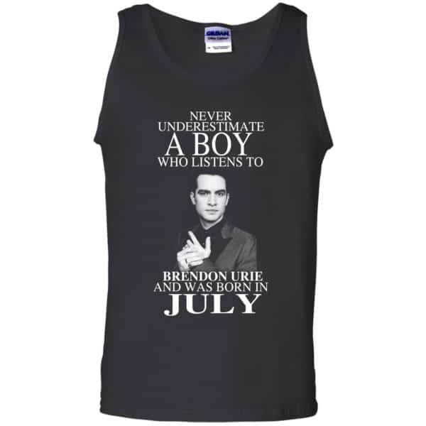 A Boy Who Listens To Brendon Urie And Was Born In July T-Shirts, Hoodie, Tank 13