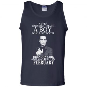 A Boy Who Listens To Brendon Urie And Was Born In February T-Shirts, Hoodie, Tank 25