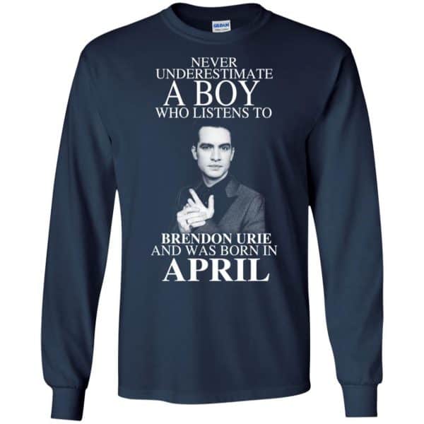 A Boy Who Listens To Brendon Urie And Was Born In April T-Shirts, Hoodie, Tank 7