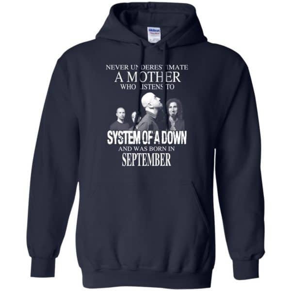 A Mother Who Listens To System Of A Down And Was Born In September T-Shirts, Hoodie, Tank 8
