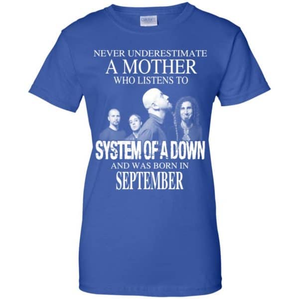 A Mother Who Listens To System Of A Down And Was Born In September T-Shirts, Hoodie, Tank 14