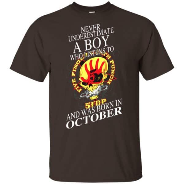 A Boy Who Listens To Five Finger Death Punch And Was Born In October T-Shirts, Hoodie, Tank 4