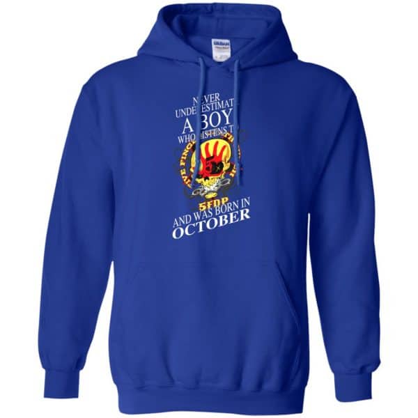 A Boy Who Listens To Five Finger Death Punch And Was Born In October T-Shirts, Hoodie, Tank 12