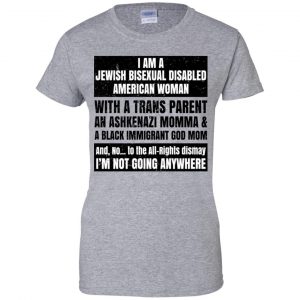 I Am A Jewish Bisexual Disabled American Woman T-Shirts, Hoodie, Tank 23