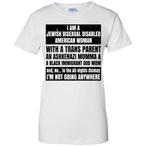 I Am A Jewish Bisexual Disabled American Woman T-Shirts, Hoodie, Tank 24