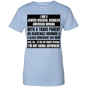 I Am A Jewish Bisexual Disabled American Woman T-Shirts, Hoodie, Tank 25