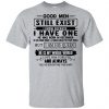 Good Men Still Exist I Have One He Was Born In November T-Shirts, Hoodie, Tank Birthday Gift & Age 2
