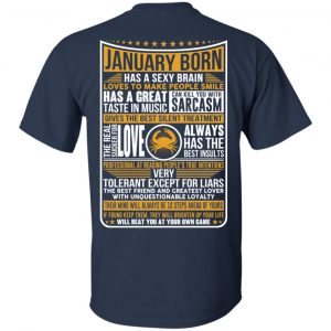 January Born Has A Sexy Brain Loves To Make People Smile T-Shirts, Hoodie, Tank 17