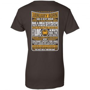 January Born Has A Sexy Brain Loves To Make People Smile T-Shirts, Hoodie, Tank 23