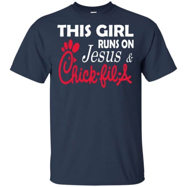 This Girl Runs On Jesus & Chick-fil-A T-Shirts, Hoodie, Tank 6