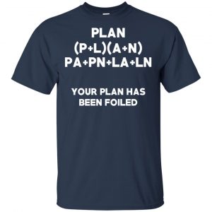 Plan Your Plan Has Been Poiled Math Pun T-Shirts, Hoodie, Tank 17