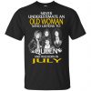 An Old Woman Who Listens To Queen And Was Born In July T-Shirts, Hoodie, Tank 1