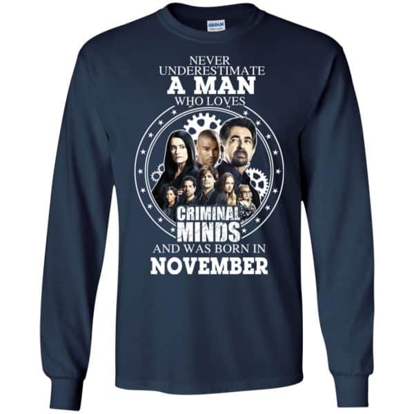 A Man Who Loves Criminal Minds And Was Born In November T-Shirts, Hoodie, Tank 8
