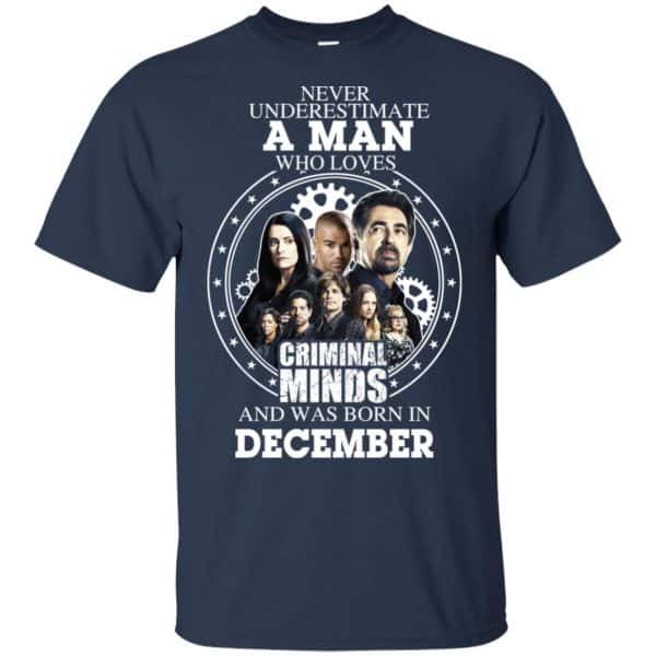 A Man Who Loves Criminal Minds And Was Born In December T-Shirts, Hoodie, Tank 5