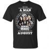 A Man Who Loves Criminal Minds And Was Born In August T-Shirts, Hoodie, Tank 1