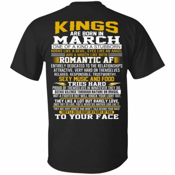 Kings Are Born In March One Of A Kind A Stubborn T-Shirts, Hoodie, Tank 3
