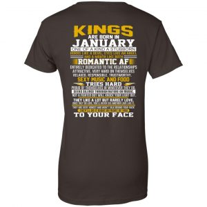 Kings Are Born In January One Of A Kind A Stubborn T-Shirts, Hoodie, Tank 23