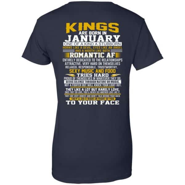 Kings Are Born In January One Of A Kind A Stubborn T-Shirts, Hoodie, Tank Apparel 13