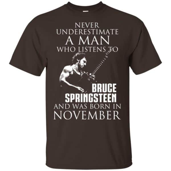 A Man Who Listens To Bruce Springsteen And Was Born In November T-Shirts, Hoodie, Tank Animals Dog Cat 4