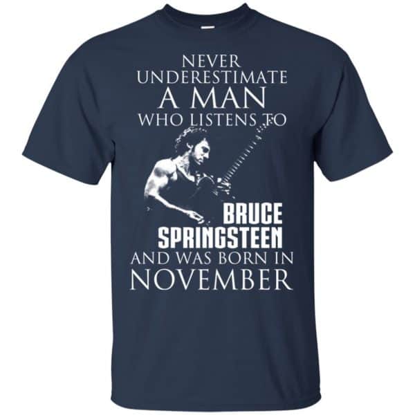 A Man Who Listens To Bruce Springsteen And Was Born In November T-Shirts, Hoodie, Tank Animals Dog Cat 6