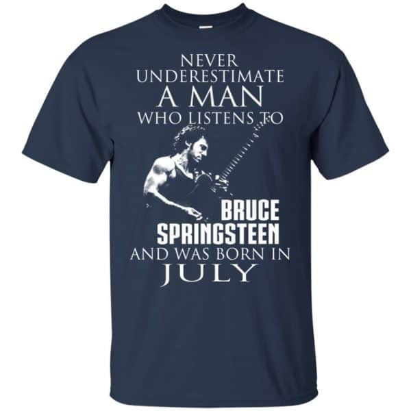 A Man Who Listens To Bruce Springsteen And Was Born In July T-Shirts, Hoodie, Tank Animals Dog Cat 6