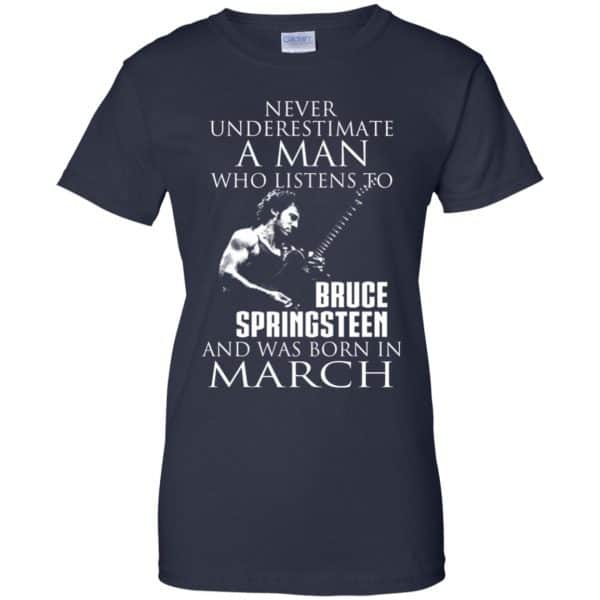 A Man Who Listens To Bruce Springsteen And Was Born In March T-Shirts, Hoodie, Tank Animals Dog Cat 13