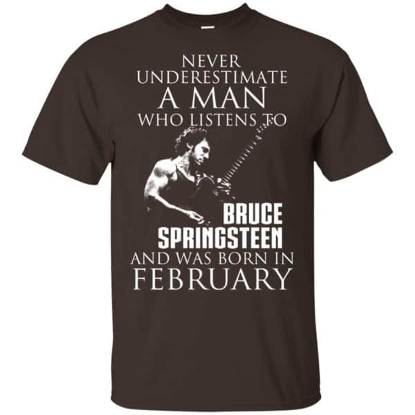 A Man Who Listens To Bruce Springsteen And Was Born In February T-Shirts, Hoodie, Tank Animals Dog Cat 4