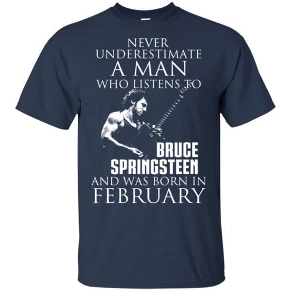 A Man Who Listens To Bruce Springsteen And Was Born In February T-Shirts, Hoodie, Tank Animals Dog Cat 6